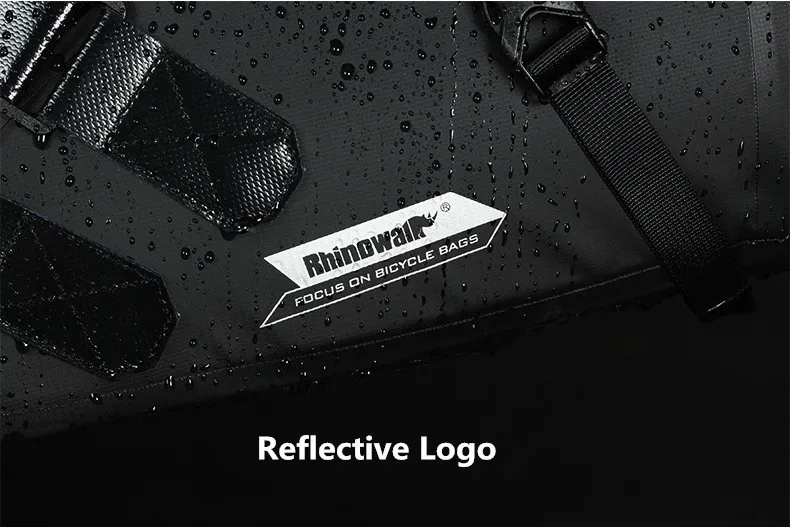 RHINOWALK Waterproof Mountain Bicycle Saddle Bag 10L Big Long Bike Pannier Rear Seat Mudguard Fender Bag Bicycle Accessories (26)