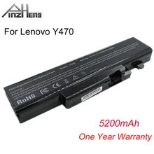 PINZHENG Laptop Battery For Lenovo Ideapad Y470 Y470A Y570 Y570A 57Y6625 57Y6626 L10C6F01 L10P6F01 L10S6F01 Replacement Battery