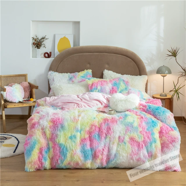 Fluffy Full Size Comforter Sets  Fluffy King Size Comforter Set - Comforter  Cover - Aliexpress