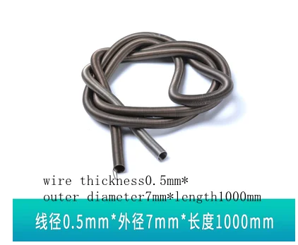 1pcs Spring wire thickness 0.4-0.6mm long 1000mm with hook spring flexible steel spring