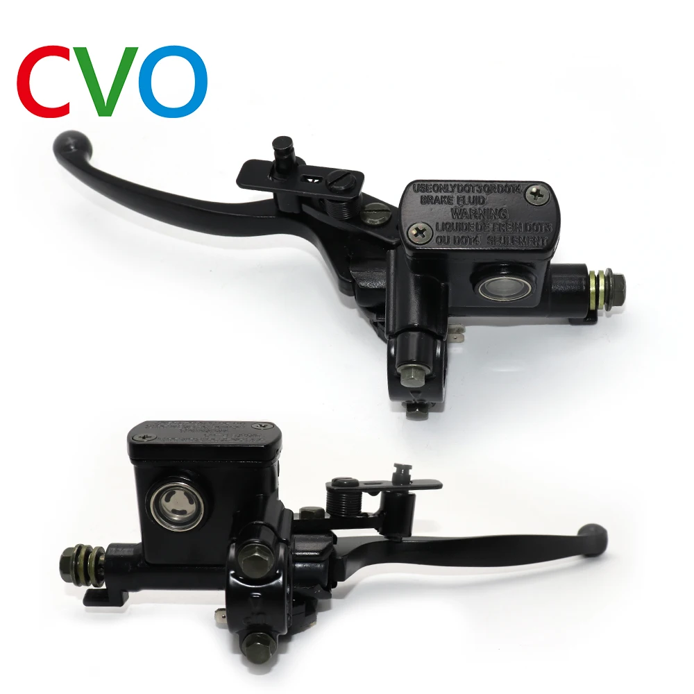 Hydraulic Brakes Universal Motorcycle brake Pump Buggy Scooter Cylinder Pump Handle Accessories Left Right Clutch Lever 50-250CC motorcycle brake lever motorcycle brake hose motorcycle brake pressure switch motorcycle clutch cable adjuster