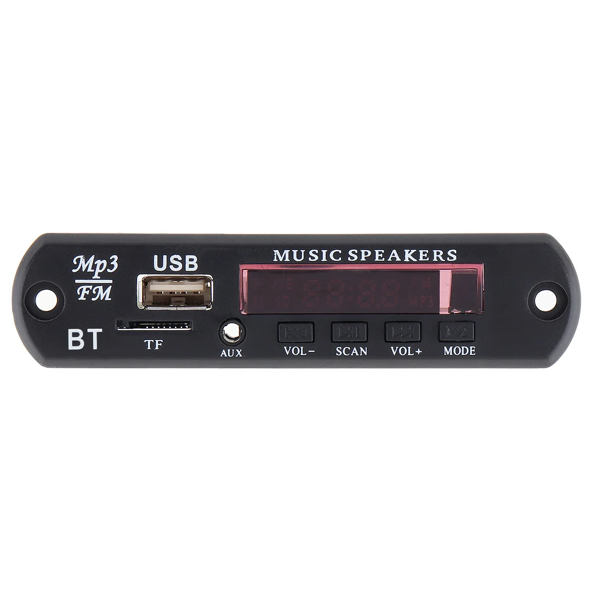 12 В вставная карта Аудио Lossless Bluetooth MP3 декодер с цветной флэш-экран Поддержка USB/SD/AUX для семейного автомобиля/DVD