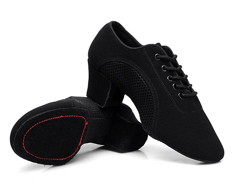 Oxford Zapatos Female Latin Dance Shoe Teacher Children Exercise Shoes Square Ballroom soft Shoes For Women ventilation