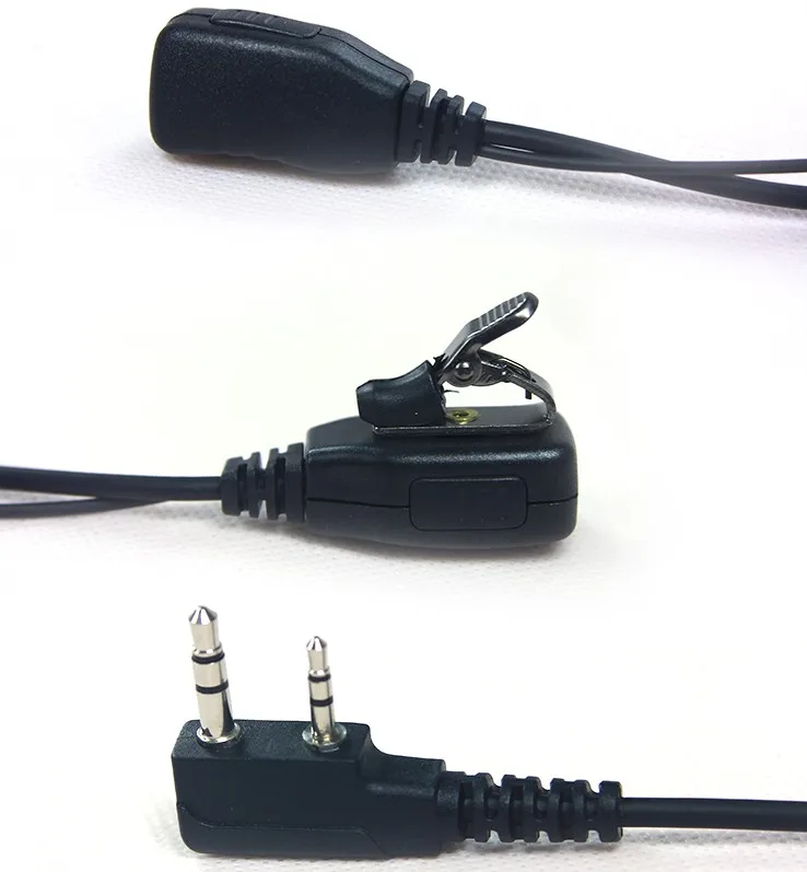 PTT MIC Earpiece Headset for BF 888S UV 5R KD C1 666S Earpiece 3