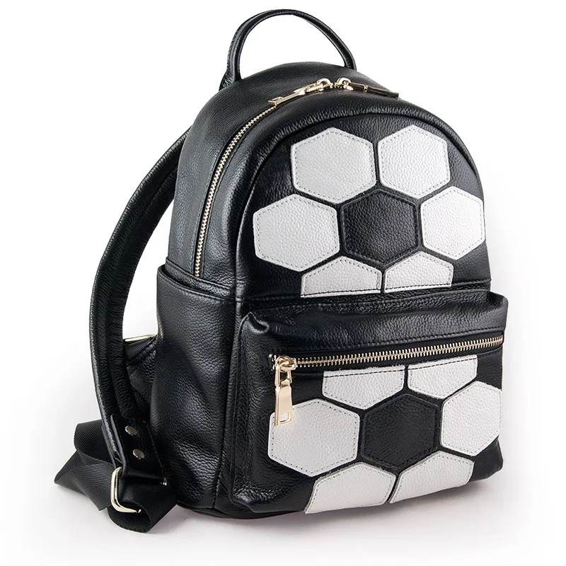 

New Style Cowhide Women's Backpack Korean-style Multi-functional WOMEN'S Leather Bags WOMEN'S Backpack Women's School Bag