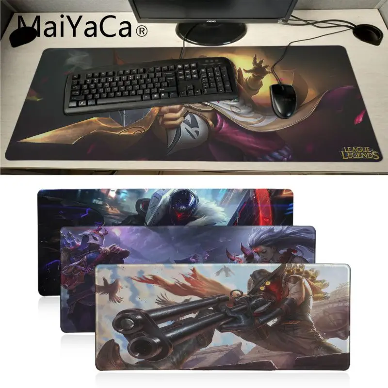 MaiYaCa новый дизайн league of legend jhin индивидуальный игровой коврик для мыши ноутбука
