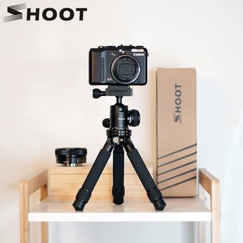 

SHOOT Mini Portable Camera Tripod Adjustable Stable Tabletop Desktop Tripod for Go Pro Hero 7 6 5 Canon 60D Nikon Sony Cam Stand