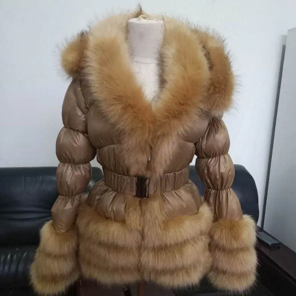 Plus Size Overcoat Winter Warm Windproof Jacket