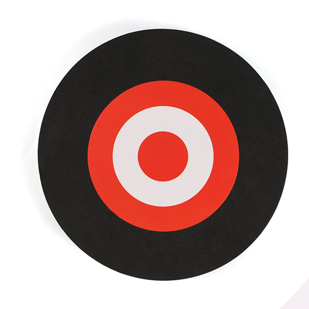 

TOtrait 25 x 3Cm Archery Eva Foam Target Self Healing Bow Moving Hunting Practice Black+Red