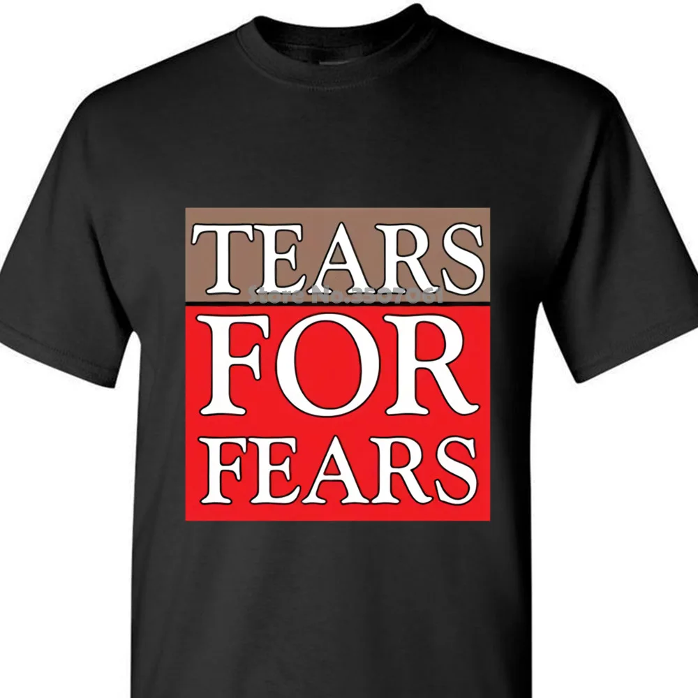 Группа Tears For Fears Логотип Рок Группа Футболка хорошее качество брендовая хлопковая рубашка Летний стиль прикольные футболки