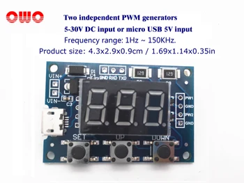 

Two independent PWM generators for BLDC motor driver PWM control, can set the frequency, duty cycle,PWM producer,PWM module