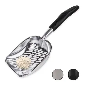 

Metal Oversized Cat Litter Scoop Pet Cat Litter Scoop Toilet Shovel Big Hole Excrement Cleaning Tool For Various Cat Litter