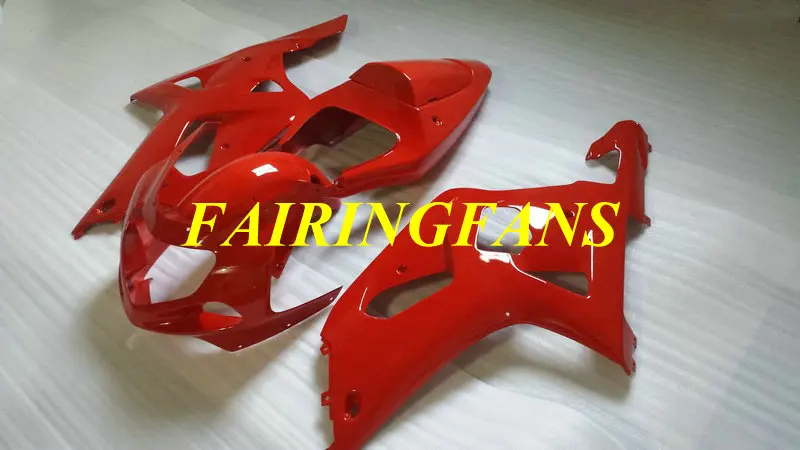 Высококлассный набор обтекателей для GSXR600 750 K1 01 02 03 GSXR 600 GSXR750 2001 2002 2003 ABS Горячий красный обтекатель КУЗОВ+ подарки SH22