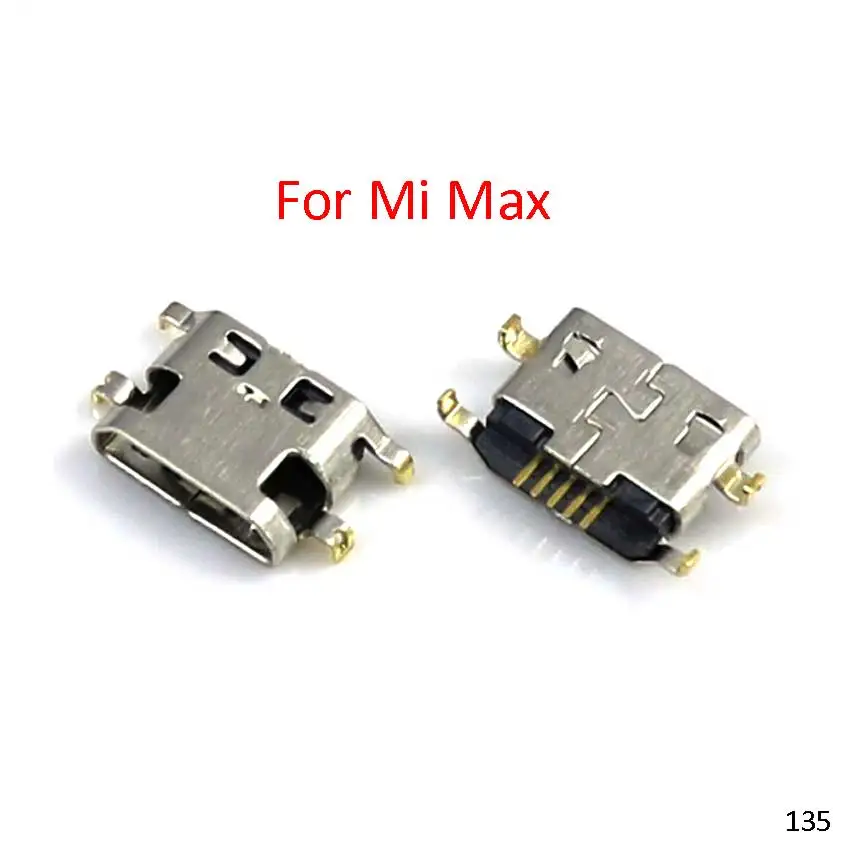 YuXi 2 шт для Xiaomi mi 8 Lite 9 SE mi x/Max 2 2S 3 Red mi Note 7 зарядный порт Зарядное устройство Док-станция разъем mi cro mi ni USB разъем - Цвет: For Max
