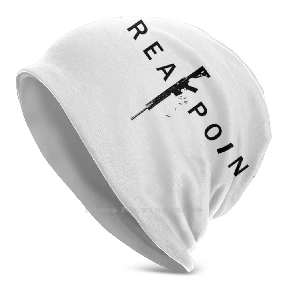 Ghost Recon Breakpoint : Black Assault Rifle ( Logo ) Outdoor Sports Thin Windproof Soft Fashion Beanie Hat