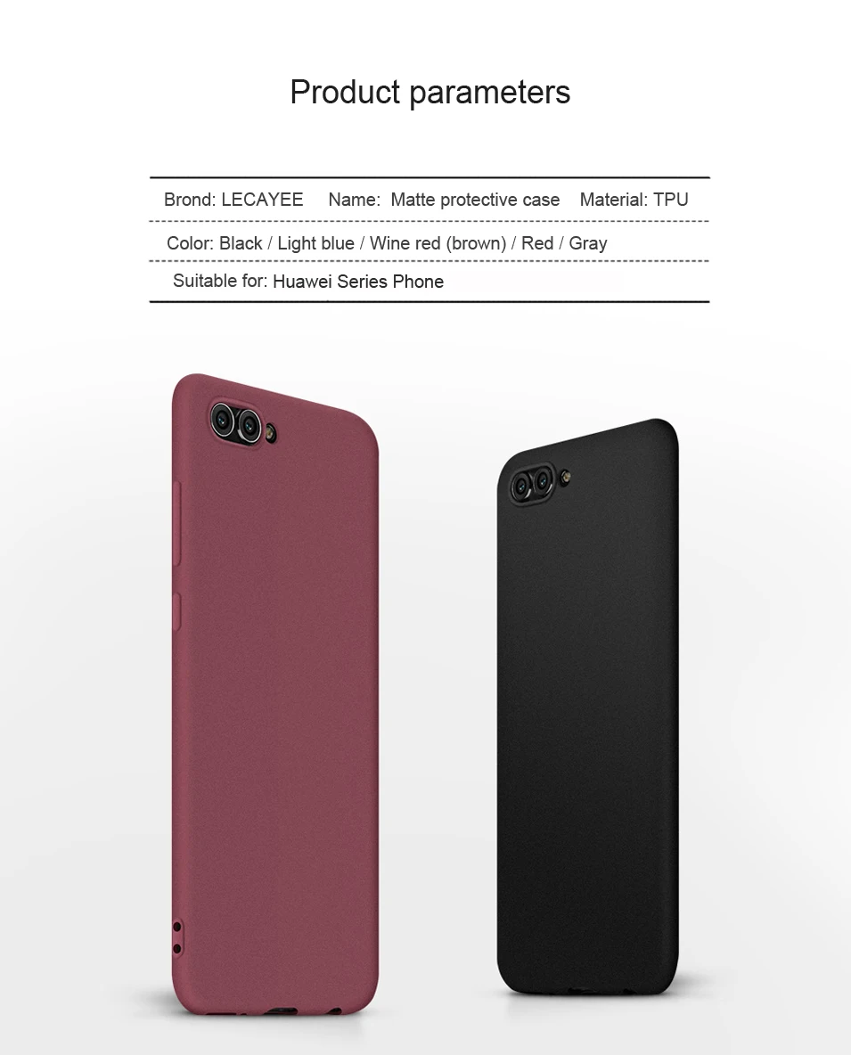 TPU Matte Phone Case for OnePlus 7T pro oneplus 6T 6 5T 5 Fitted Case Phone Back Protector Silicone Soft Protective Cover (8)