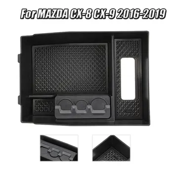 

Car Central Armrest Box CX8 CX9 Center Console Organizer Tray Stowing Tidying For MAZDA CX-8 CX-9 2016-2019 Car Accessories