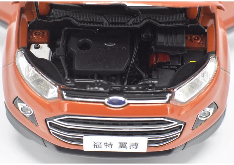 Изысканный 1:18 Ford ECOSPORT SUV модель сплава, имитация внедорожника модель, высококачественные коллекции и подарки