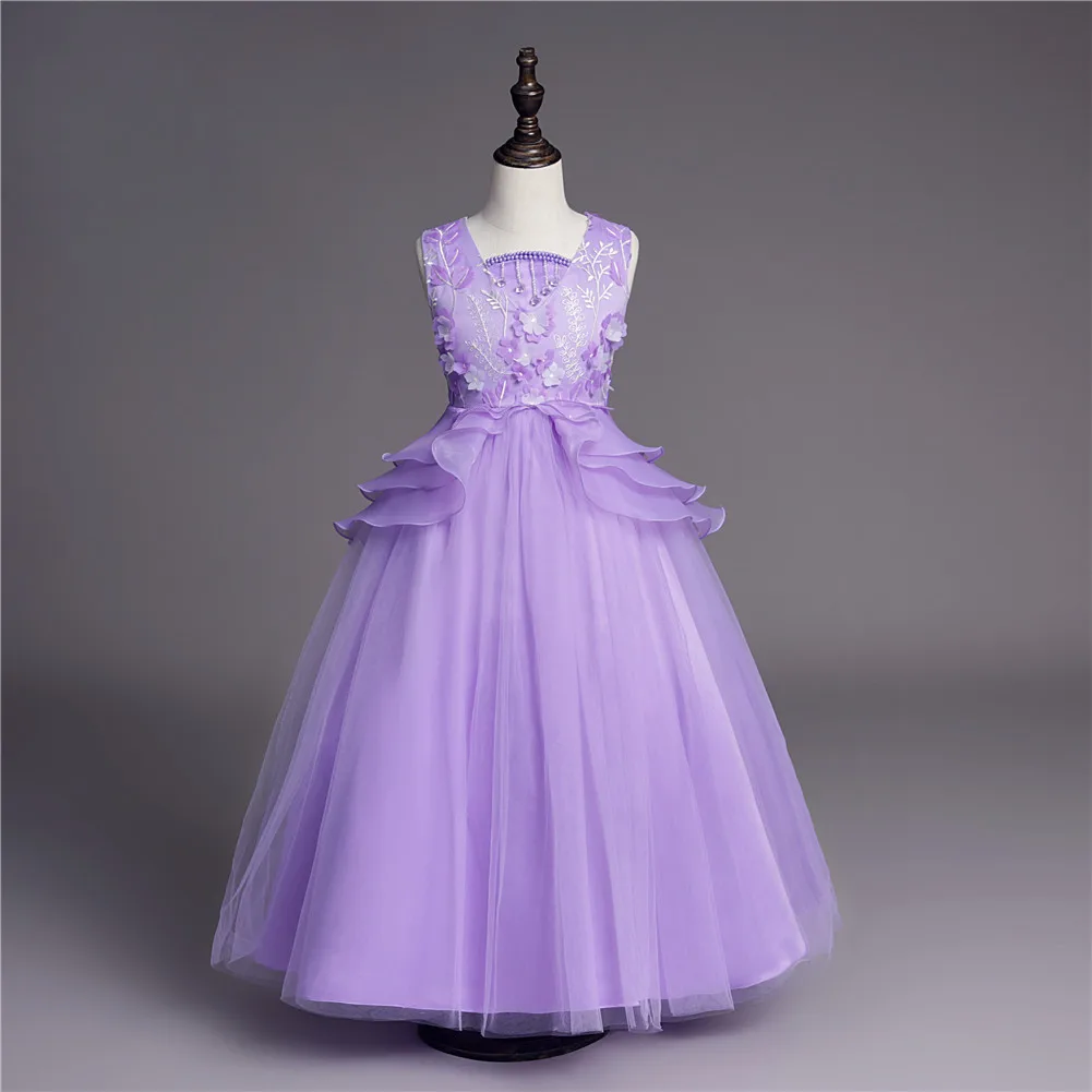 

CHILDREN'S Dress Princess Dress Girls Piano Costume Sleeveless Children Dress Childrenswear