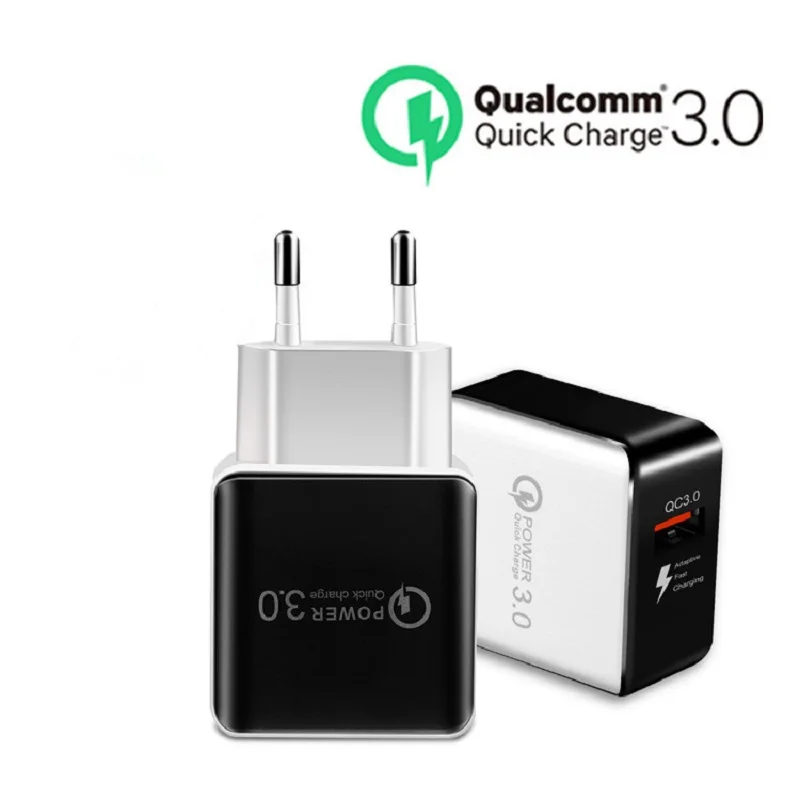 

Fanshu Fast Charger USB Quick 3.0 Wall Charger Carregador Portatil Cargador Travel Adapter for iphone XR Samsung S10 Plus Xiaomi