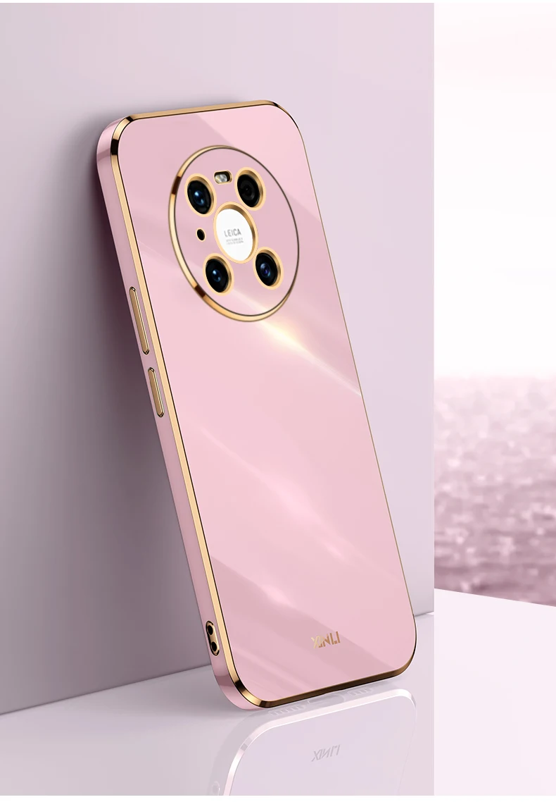 Custodia morbida in silicone placcatura quadrata di lusso per Huawei Mate 30 40 Pro Nova 8 SE P30 P50 P40 Pro Lite Custodia antiurto per caramelle_voghion.com