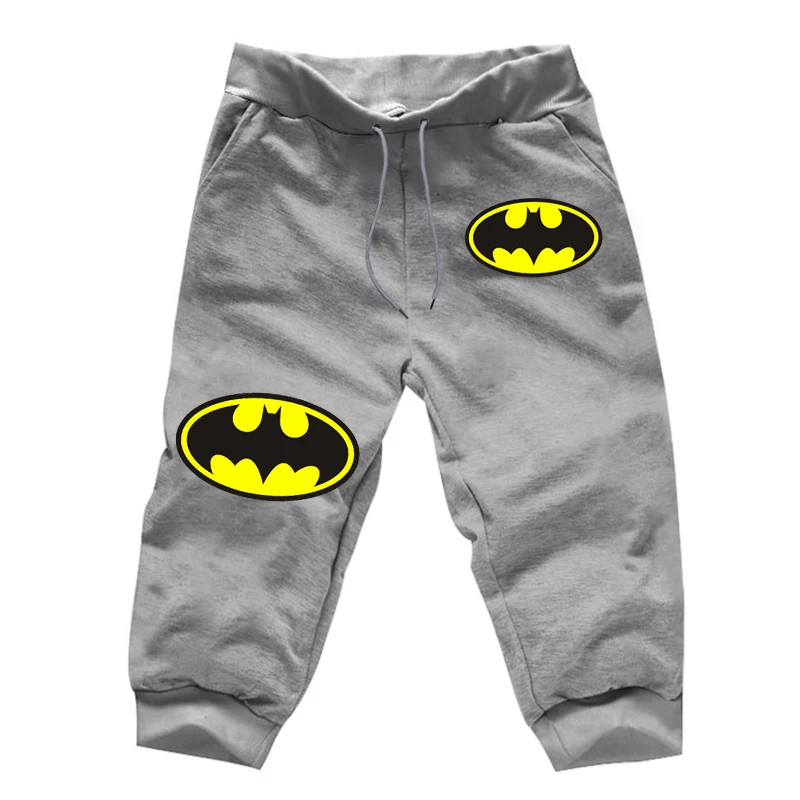 Cropped Trousers 5 Брюки с принтом летучей мыши; осенние модные укороченные брюки; мужские повседневные спортивные брюки; повседневные уличные брюки Харадзюку для мальчиков - Цвет: Cropped Trousers 5