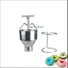 stainless steel manual donut maker machine mini donut machine donut dropper doughnut making machine 3