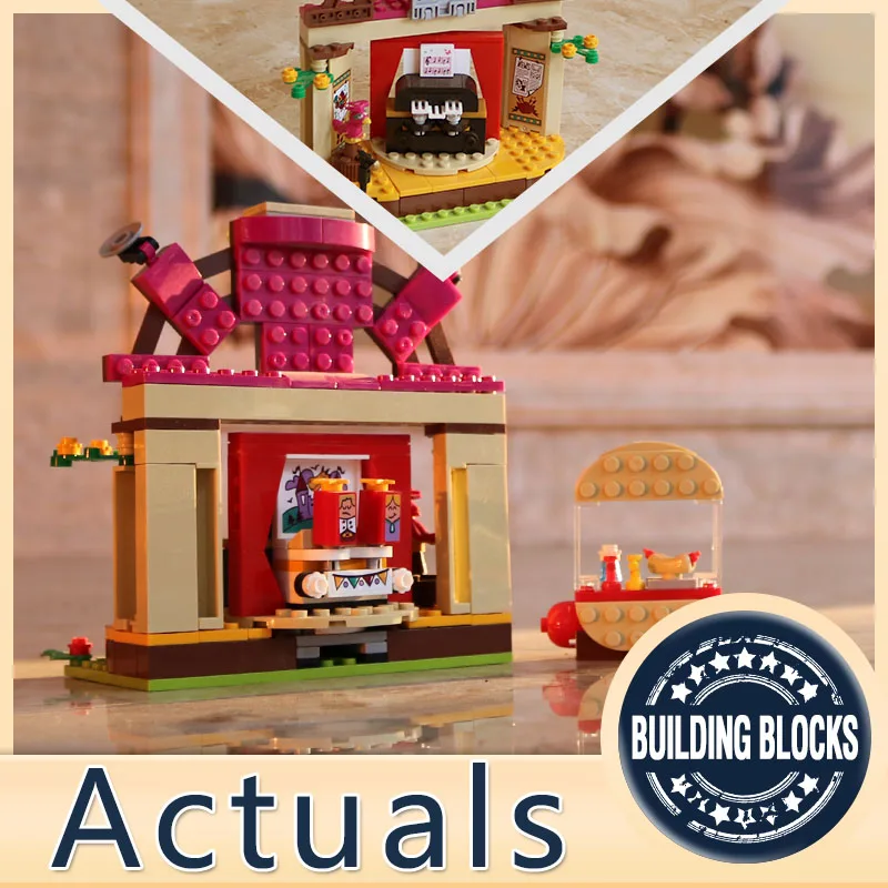 

01058 256pcs girls friends andrea park performance building blocks Compatible with 41334 bricks toy compatible legoing