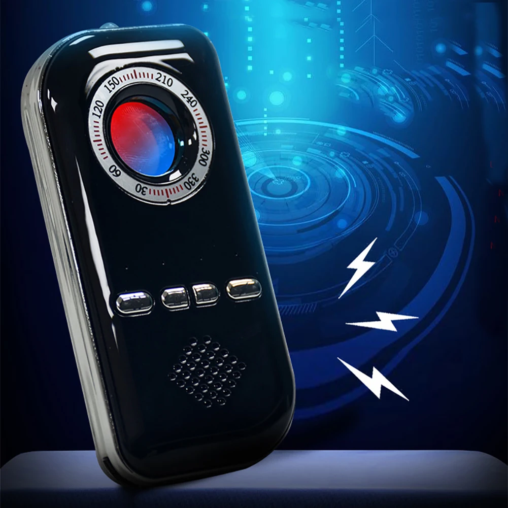 

K300 Alarm ABS Portable Infrared Traveling Hotel USB Charging Handheld Detector Easy Operate Multifunction Monitoring