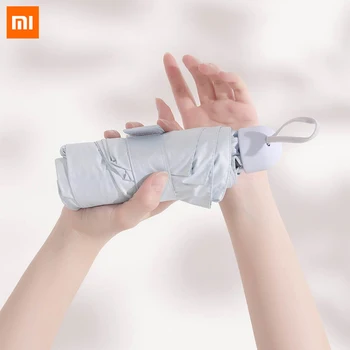 

Xiaomi Mijia Fold Black Plastic Umbrella Sunscreen Portable Ultraviolet Protection Waterproof Windproof Umbrellas For Smart Home