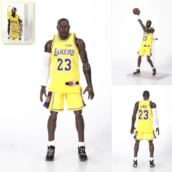 

NBA 1/9 Lakers Yellow Really Clothes Mobile Garage Kit Model 2 Generation LeBron James 23