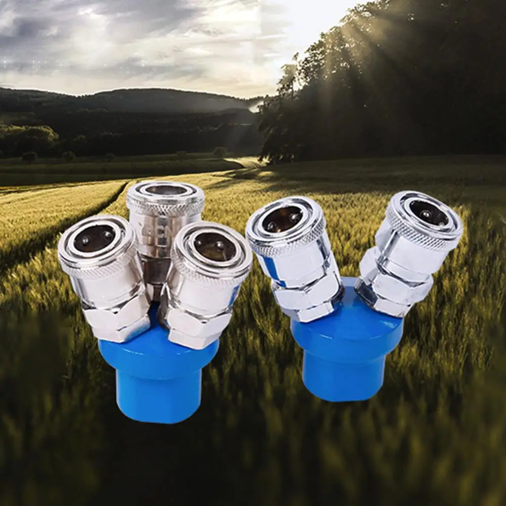 

Air Compressor Pneumatic Hose Round SMV 2-way SMY 3-way C-type Quick Connector