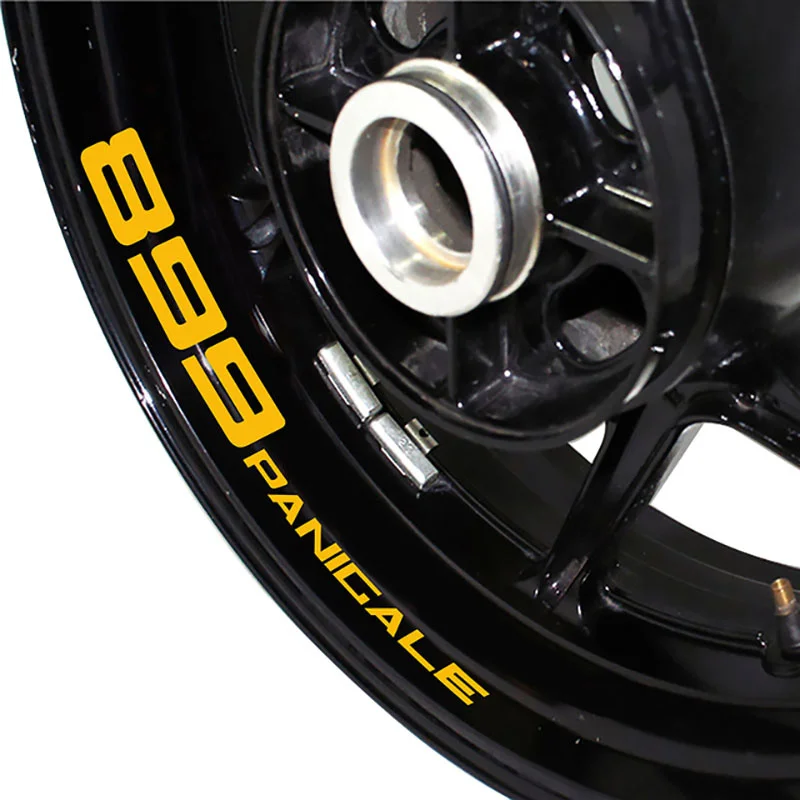 For DUCATI 899 PANICALE Motorcycle Front/Rear Wheel Reflective Rim Edge Stripe Tape Decal Styling Waterproof Sticker Accessories motorcycle wheel hub accessories for honda pcx pcx125 reflective waterproof wheel frame decorative outer and inner edge film