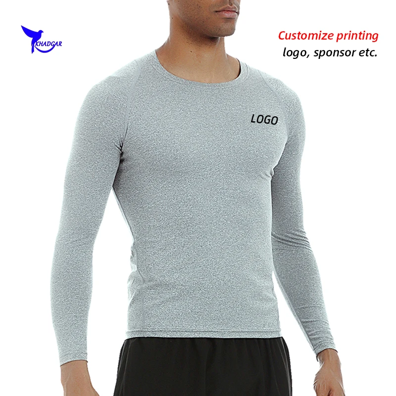soccer compression shirt long sleeve