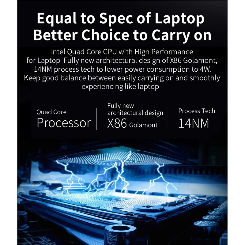 Планшет Ezpad Go 2 в 1, 11,6 дюймов, Windows 10 Apollo Lake N3450, четырехъядерный процессор, 4 Гб, 128 ГБ, МП, фронтальная камера, Tabet Pc