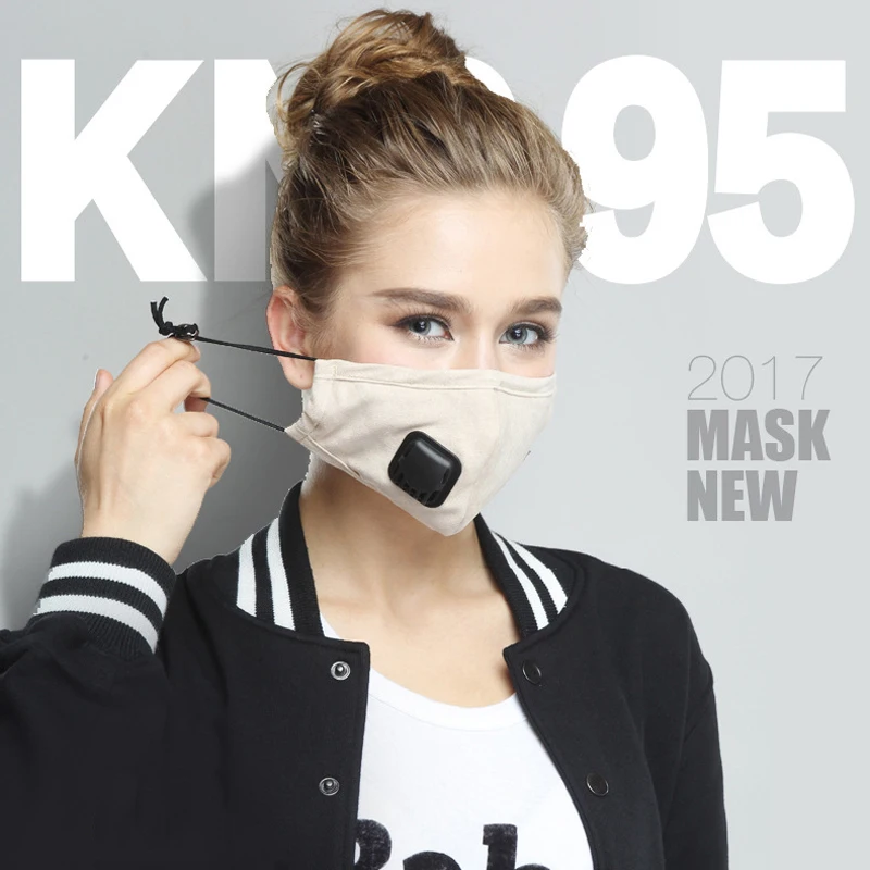 

PM2.5 Anti-Virus Breathing Valve Mask Anti-fog Dust Pollution KN95 Filter Paper Element Breathing Valve Mouth Mask Respirator