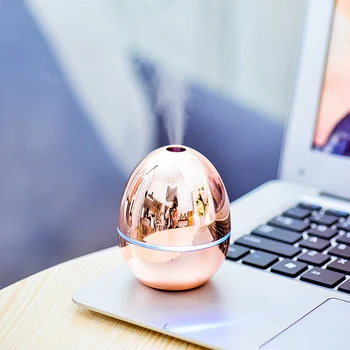 

Egg Shape USB Rechargable Humidifier Air Diffuser Handheld Water Ultrasonic Nano Essential Car Oil Steamed Face Mini Mist Atom