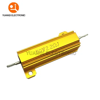 

50W Aluminum Power Metal Shell Case Wirewound Resistor 0.01R 0.05R 0.1R 0.2R 0.22R 0.25R 0.01 0.05 0.1 0.2 0.22 0.25 ohm