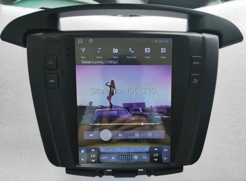 Ouchuangbo android 8,1 gps мультимедийный плеер радио для Innova Dingva поддержка Tesla Тип 1080P видео 2 Гб ram 32 Гб rom
