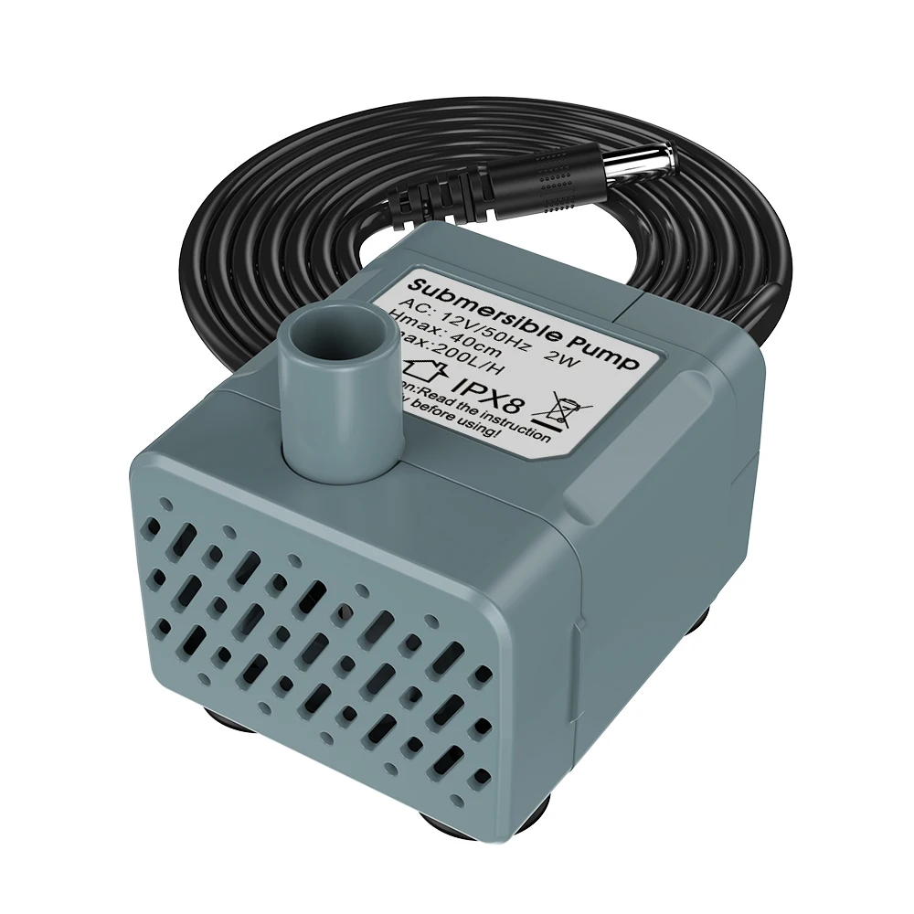 1pcs 12V Water Pump for Aquarium Fish Tank Pet Fountain Automatic Dog Cat Water Fountain Water Pump Pet Supplies