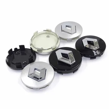 

High Quality 20pcs For Renault 57mm 60mm Wheel Center Hub Caps Clio Megane Laguna Scenic wheel Badge covers Auto accessories