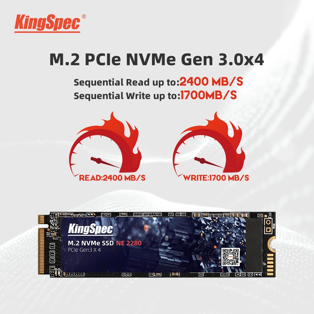 Фото KingSpec M.2 NVMW SSD 128 ГБ 256 ГБ 512 ГБ M2 SSD 1 ТБ 2 ТБ pcie NVMe 2280 PCIE SSD M.2 HDD PCIe внутренний жесткий диск для ноутбука MSI №2