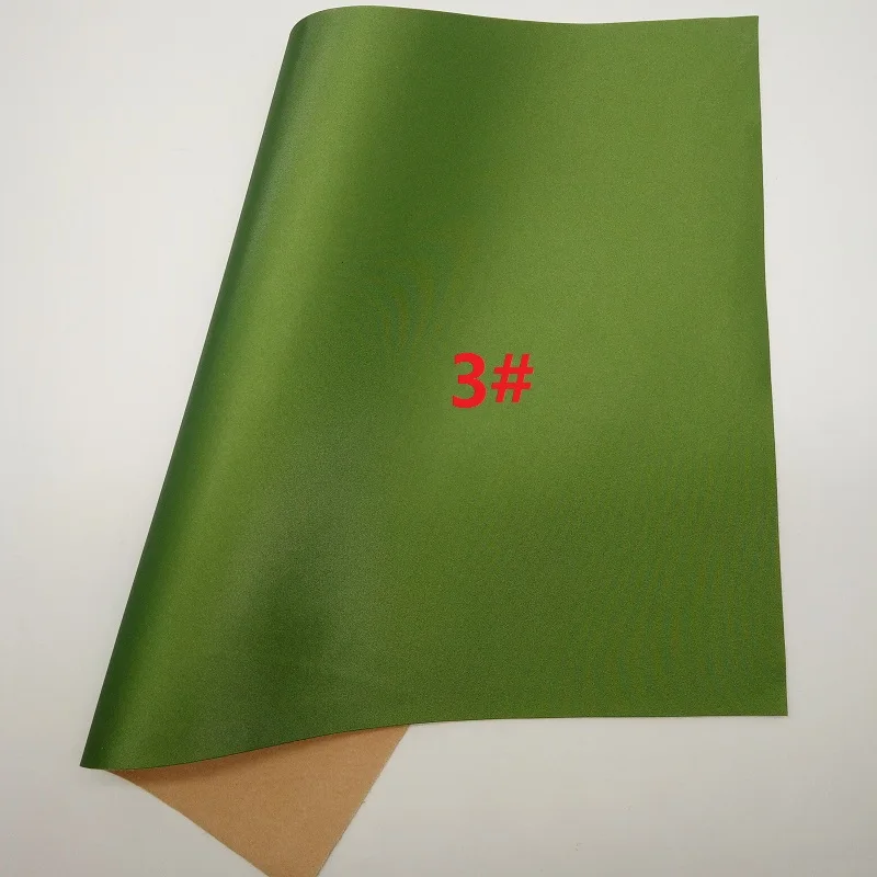 Mixed Colors Glitter Fabric, Faux Fabric, Synthetic Leather Fabric Sheets For Bow A4 21x29CM Twinkling Ming XM859 - Цвет: 3