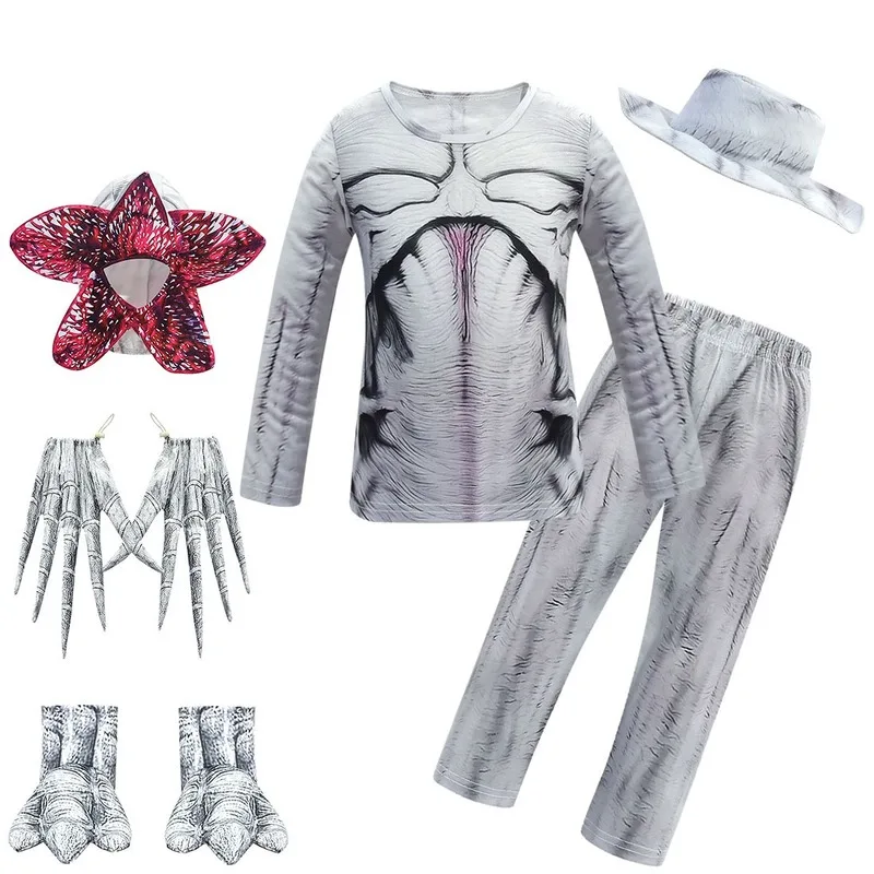 Забавная Пижама на Хэллоуин для мальчиков детские пижамы в стиле очень странные