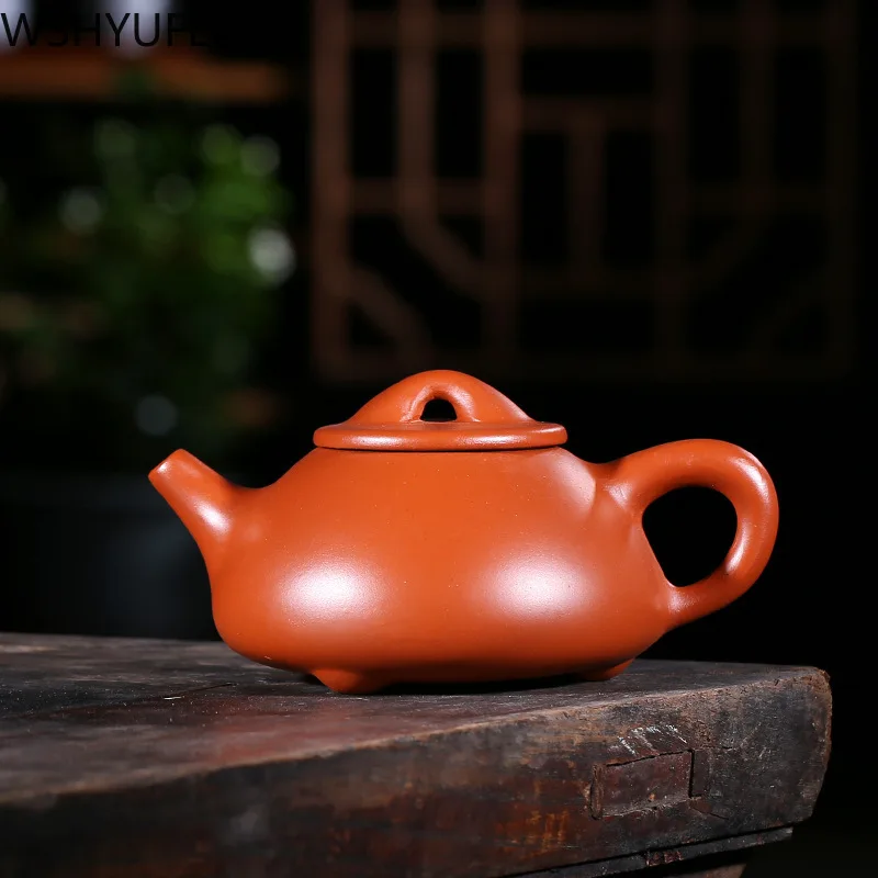 Исин чайник чайный набор кунг-фу чайник с фильтром красавицы ручная работа, из фиолетовой глины индивидуальные подарки Китайский чай комната этикет 200 мл