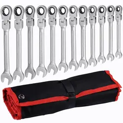 Clé multi outils en acier au Chrome Vanadium, Kit de réparation de voiture, jeu de clés, jeu d'outils, jeu de clés à cliquet, jeu d'outils à main, jeu de clés de voiture 