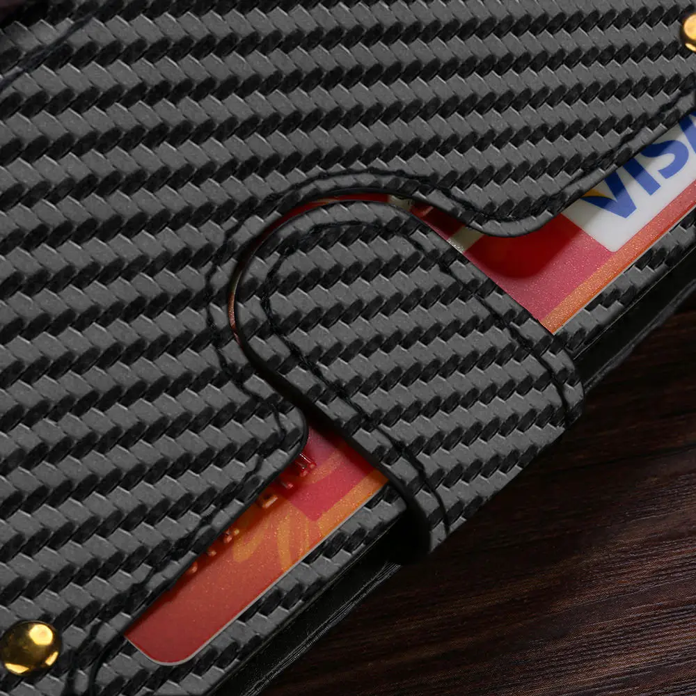 LAPOPNUT чехлы-бумажники из углеродного волокна для iPhone 7 Plus 8 6S 6 5 5S SE Роскошный кожаный чехол для телефона для Apple iPhone Xr X Xs Max