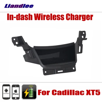 

Liandlee Car Wireless Charger For Cadillac XT5 2016-2019 Car Phone USB Auto Intelligent Fast Charging Console Storage Box