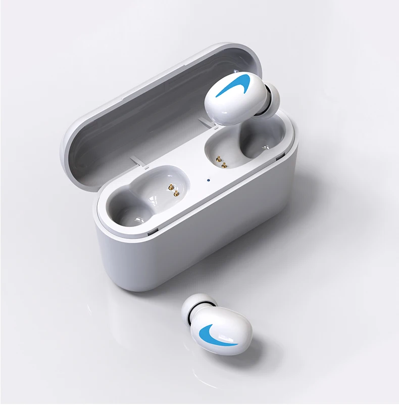 Bluetooth наушники 5,0 HBQ беспроводные наушники Blutooth гарнитура спортивные наушники с стерео гарнитура с микрофоном зарядная коробка