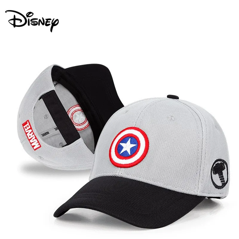 Disney Marvel детская шапка осень-зима утолщение новая детская шапка для мужчин и женщин козырек детская бейсболка